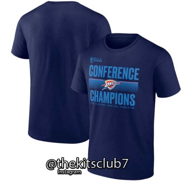 חולצה טי שירט אוקלהומה פיינאלס 2025 NBA T-SHIRT OKC 2025 FINALS 09 . משלוח חינם