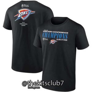 חולצה טי שירט אוקלהומה פיינאלס 2025 NBA T-SHIRT OKC 2025 FINALS 07 . משלוח חינם