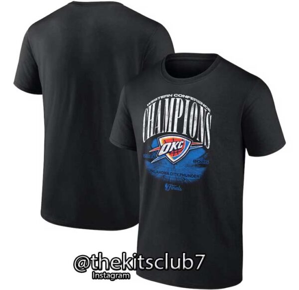 חולצה טי שירט אוקלהומה פיינאלס 2025 NBA T-SHIRT OKC 2025 FINALS 08 . משלוח חינם