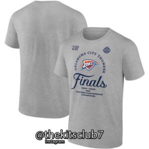 חולצה טי שירט אוקלהומה פיינאלס 2025 NBA T-SHIRT OKC 2025 FINALS 02 . משלוח חינם