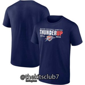 חולצה טי שירט אוקלהומה פיינאלס 2025 NBA T-SHIRT OKC 2025 FINALS 04 . משלוח חינם