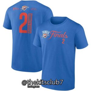 חולצה טי שירט אוקלהומה פיינאלס 2025 NBA T-SHIRT OKC 2025 FINALS 05 . משלוח חינם