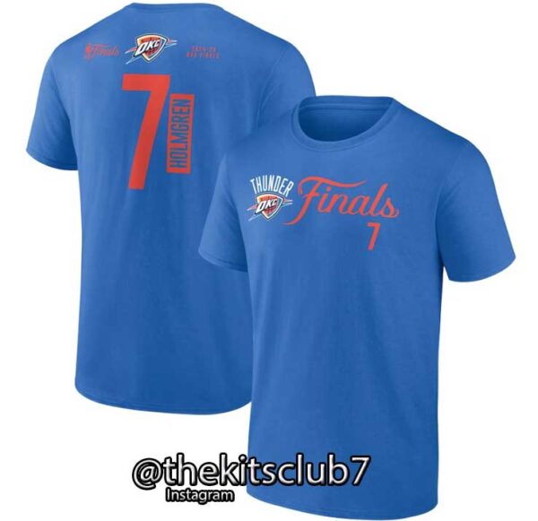 חולצה טי שירט אוקלהומה פיינאלס 2025 NBA T-SHIRT OKC 2025 FINALS 06 . משלוח חינם