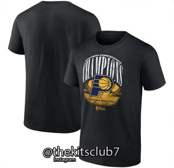 חולצה טי שירט אינדיאנה פיינאלס 2025 NBA T-SHIRT PACERS 2025 FINALS 10 . משלוח חינם