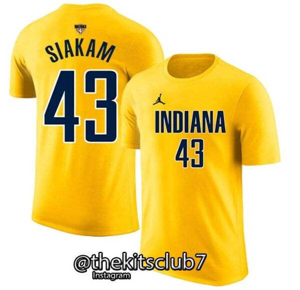 חולצה טי שירט אינדיאנה פיינאלס 2025 NBA T-SHIRT PACERS 2025 FINALS 02 . משלוח חינם