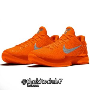 נעלי קובי 6 טוטאל אורנג'  KOBE 6 TOTAL ORANGE . מידות 40-46. משלוח חינם