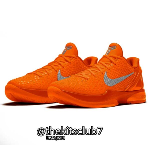 נעלי קובי 6 טוטאל אורנג'  KOBE 6 TOTAL ORANGE . מידות 40-46. משלוח חינם