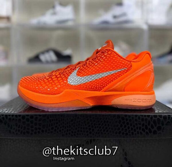 ⁦נעלי קובי 6 טוטאל אורנג'  KOBE 6 TOTAL ORANGE . מידות 40-46. משלוח חינם⁩ – תמונה ⁦3⁩