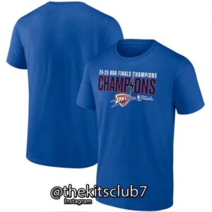 חולצת אליפות טי שירט אוקלהומה  2025 NBA T-SHIRT OKC CHAMPIONS. משלוח חינם