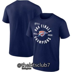 חולצת אליפות טי שירט אוקלהומה  2025 NBA T-SHIRT OKC CHAMPIONS. משלוח חינם
