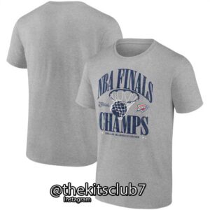 חולצת אליפות טי שירט אוקלהומה  2025 NBA T-SHIRT OKC CHAMPIONS. משלוח חינם