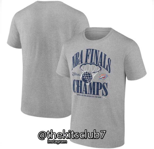 חולצת אליפות טי שירט אוקלהומה  2025 NBA T-SHIRT OKC CHAMPIONS. משלוח חינם