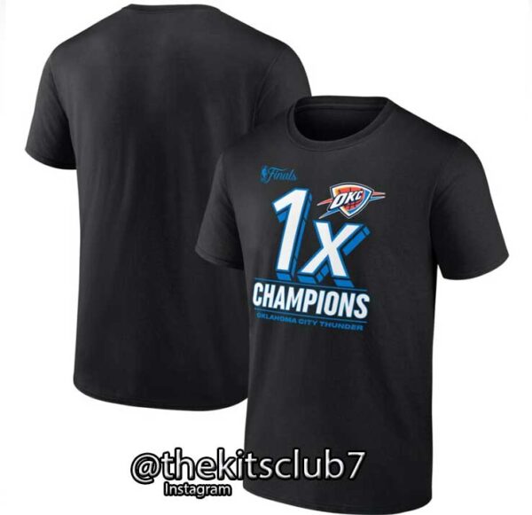 חולצת אליפות טי שירט אוקלהומה  2025 NBA T-SHIRT OKC CHAMPIONS. משלוח חינם