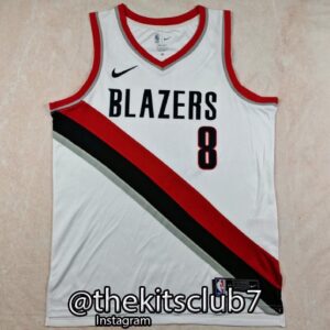 גופיית כדורסל אן.בי.איי פורטלנד אבדיה 2026 PORTLAND WHITE AVDIJA. משלוח חינם